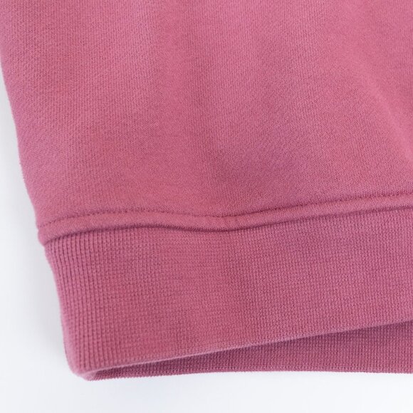 ALO Renown Heavyweight Crew Neck Pullover Sweatshirt Oversized Unisex Pink Small - Picture 5 of 9